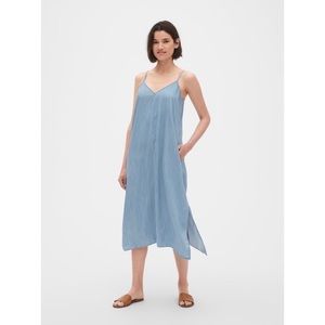 Gap Midi Denim Dress